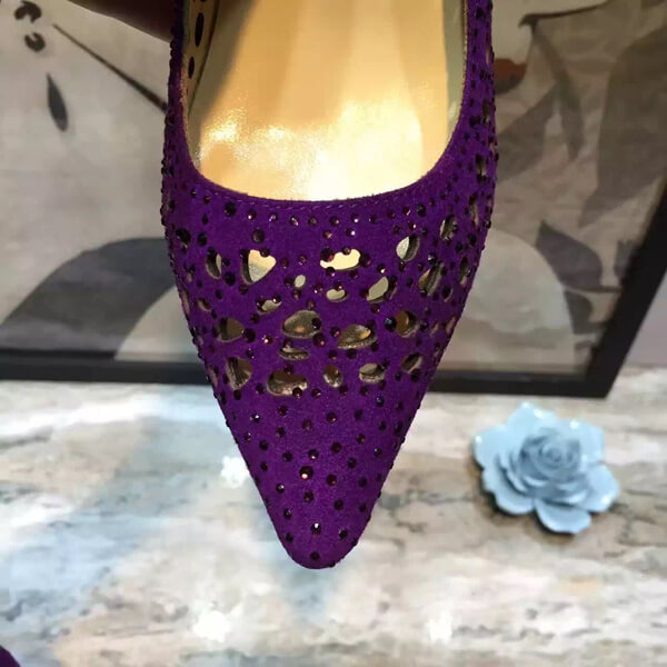 16AW ジミーチュウスーパーコピー Jimmy Choo★ROMY 60 Purple ROMY60TEK